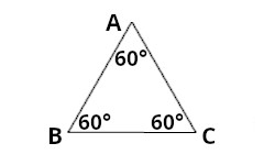 Triangle équilatéral △ABC